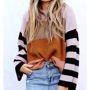 Stripe sweater